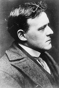 hilaire Belloc - looking left