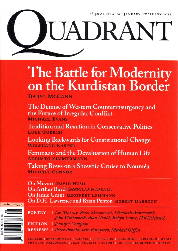 Quadrant Cover (January February 2015)