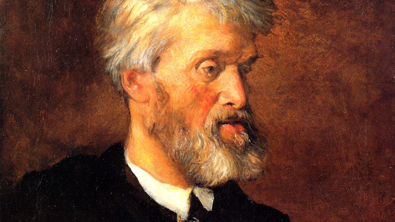 Portrait-Of-Thomas-Carlyle-by-George-Frederick-Watts