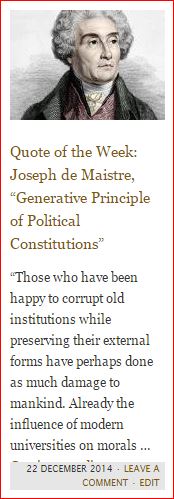 button - quote - de maistre - generative principle of political constitutions