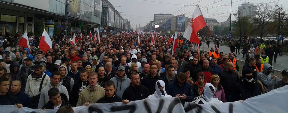 Polish anti immigration rally Warsaw 12 September 2015 (e)