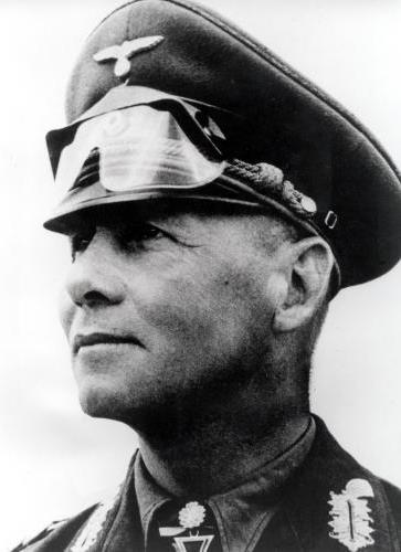 German Field Marshall Gen. Erwin Rommel is shown at Tobruk, Portugal, on Aug. 2, 1942 during World War II. (AP Photo)