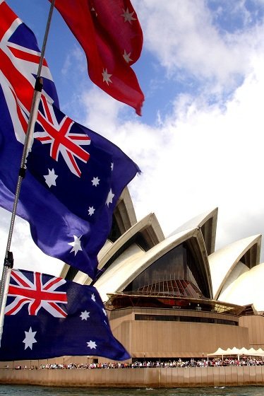 australian-flags-and-opera-house